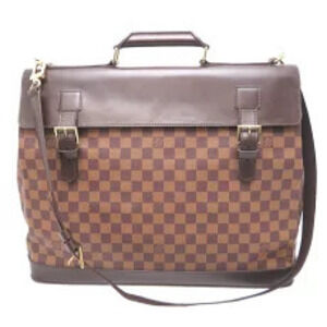 Louis Vuitton West End Boston Bag Damier Ebene Brown